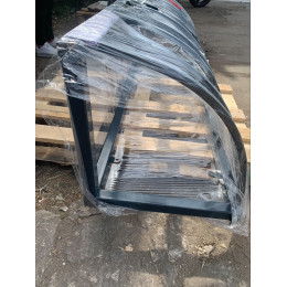 Велопарковка на 2 места, закруглённая