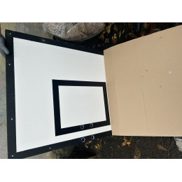 Щит тренировочный из фанеры 120х90см на раме