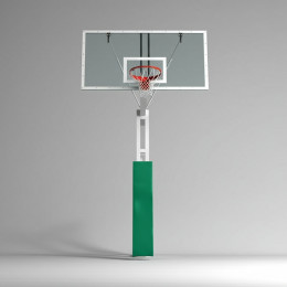 Стойка баскетбольная уличная 225 см с защитой